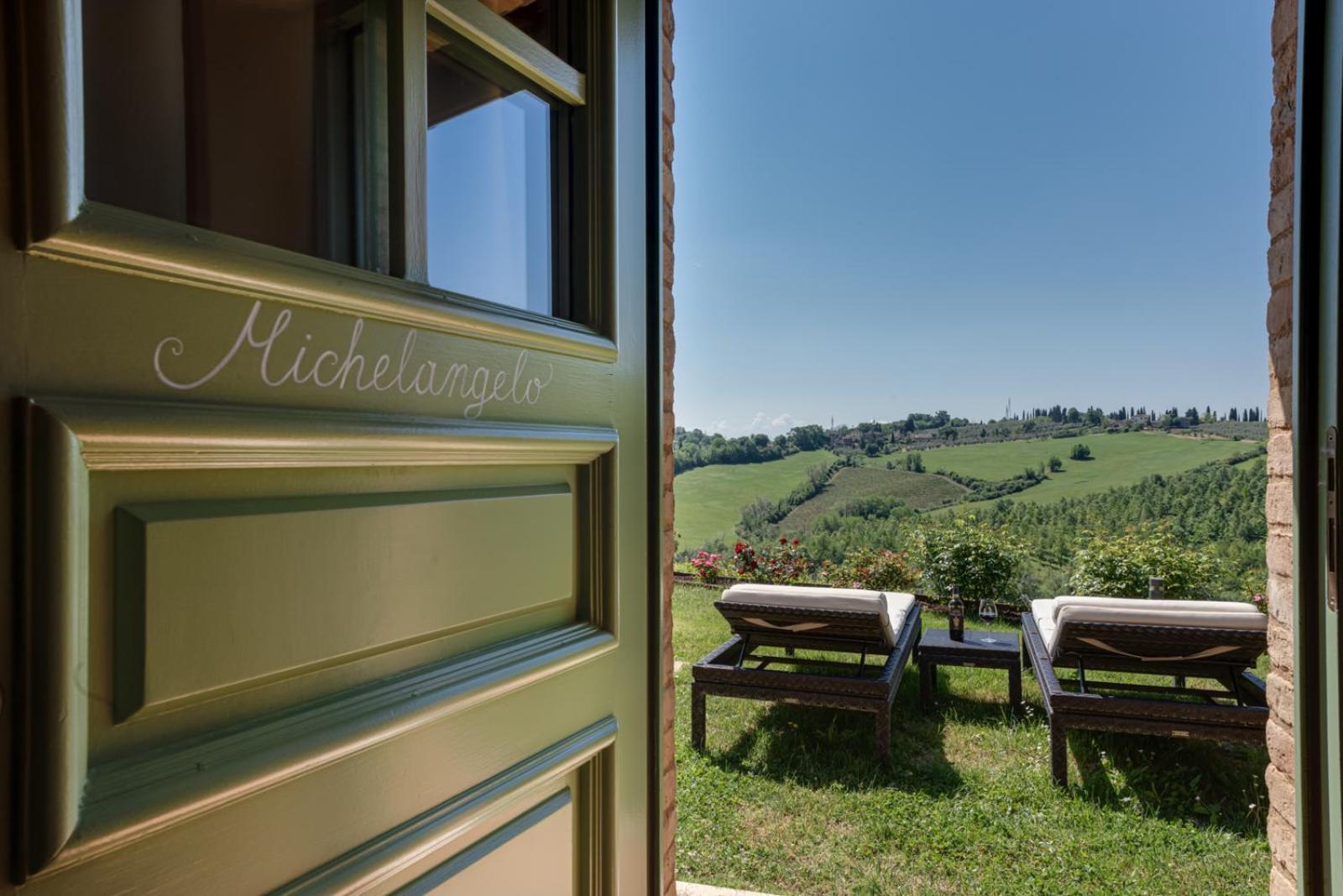 Villa Il Castagno Wine & Resort Siena Eksteriør billede