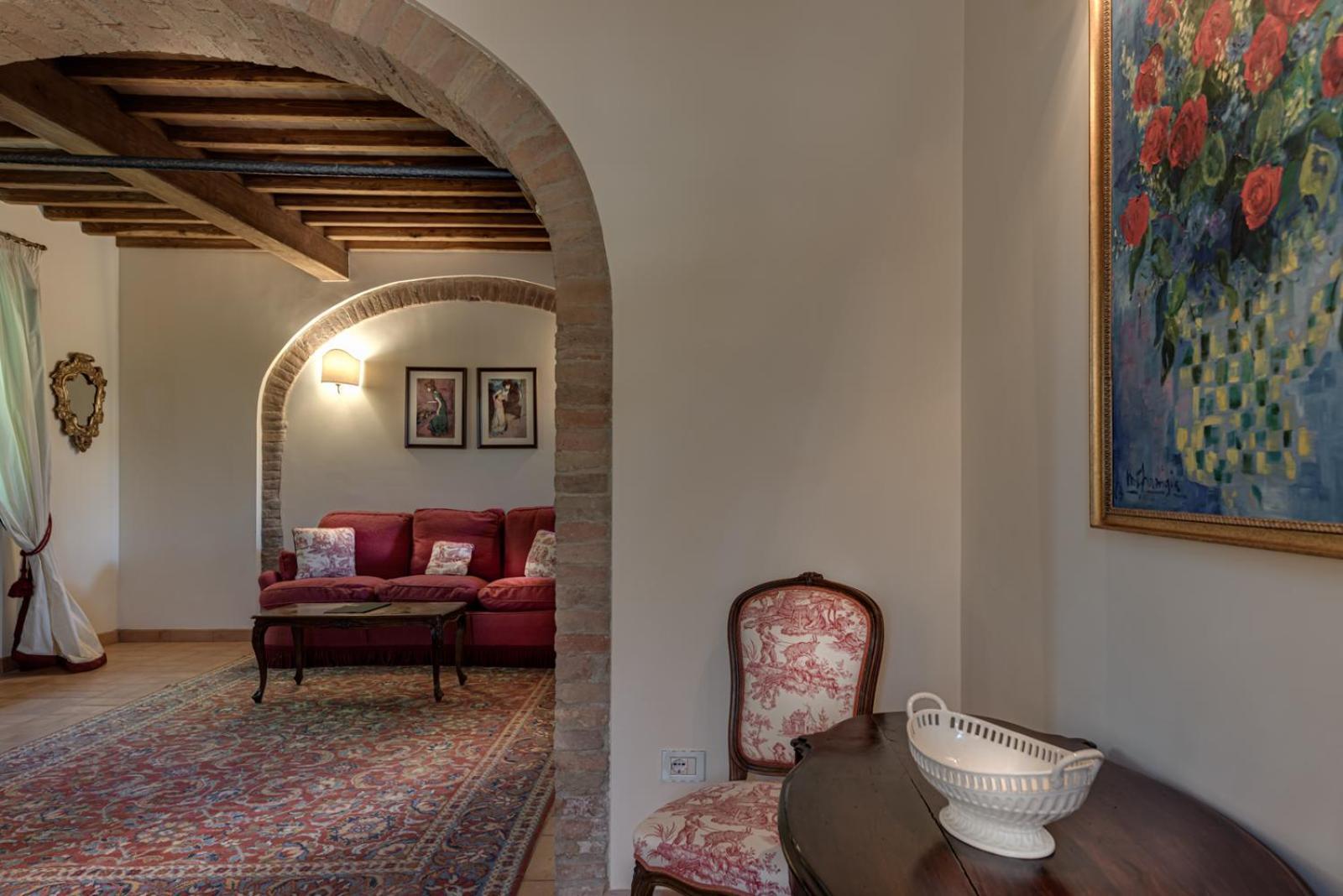 Villa Il Castagno Wine & Resort Siena Eksteriør billede