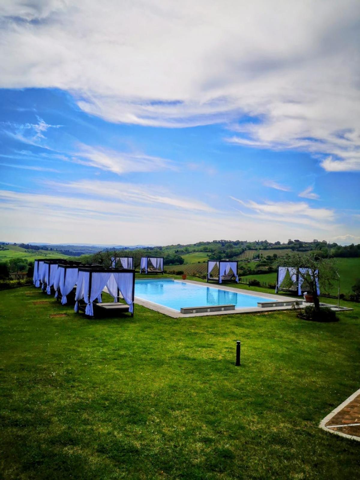 Villa Il Castagno Wine & Resort Siena Eksteriør billede