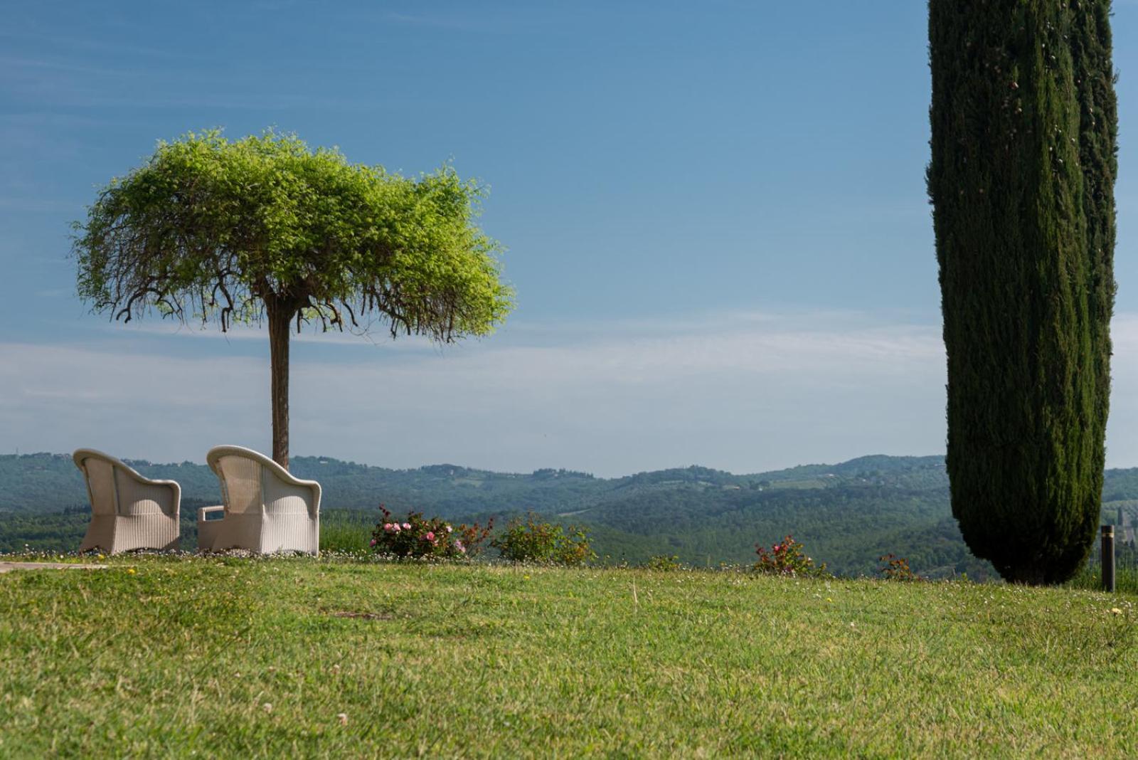 Villa Il Castagno Wine & Resort Siena Eksteriør billede